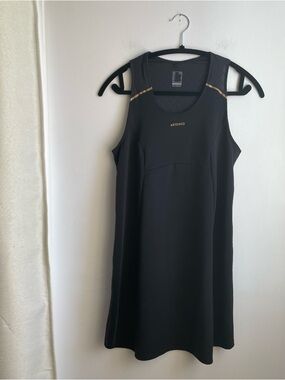 Black Sport Tennis Dress Sleeveless size L